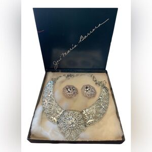 Vintage Jose Maria Barrera for Avon necklace and clip on earrings